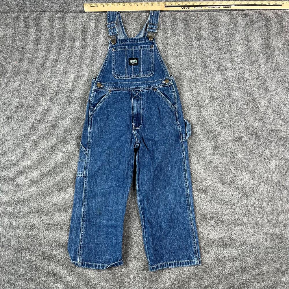 Key Denim Overalls Kids Size 5 Blue Bib Carpenter Classic‎ Workwear USA Made